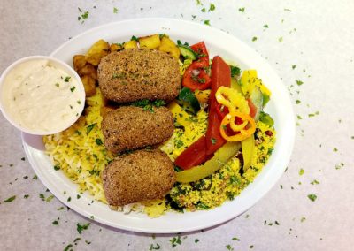 falafel, libanais, restaurant